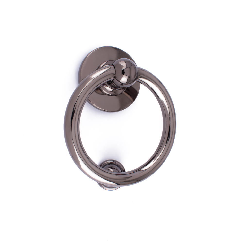 Timber Series Bull Ring Door Knocker - Hardex Bronze